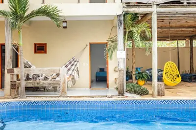 A piscina em ou perto de Hotel Maré Mansa