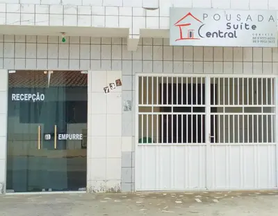 A planta de Suíte central Pousada
