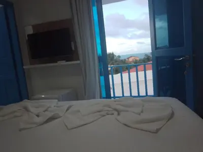 Uma cama ou camas num quarto em Il Mondo Di Sofia