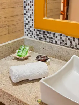 Uma casa de banho em Pousada Melgaço