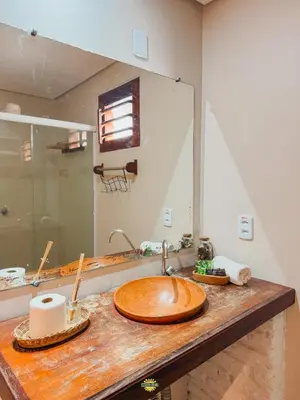 Uma casa de banho em Pousada Melgaço