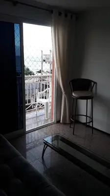 Uma varanda ou terraço em Apartamentos Vila de Iracema