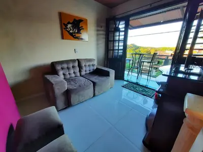 Uma área de estar em Apartamento Central