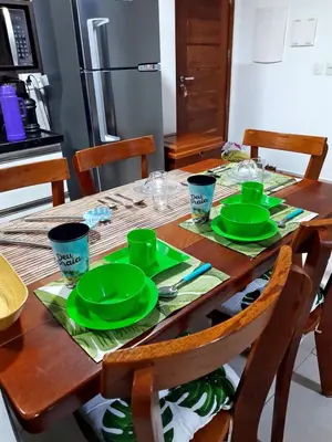 A cozinha ou kitchenette de Apartamento Waiwai Cumbuco