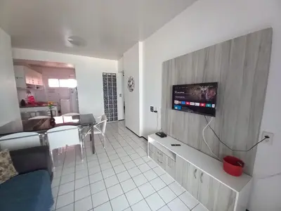 Uma televisão e/ou sistema de entretenimento em Residence Van Piaget