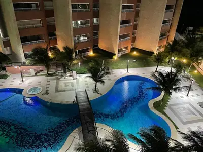 A piscina em ou perto de Scopa Beach Fontenelle - 3 suítes - vizinho Beach Park