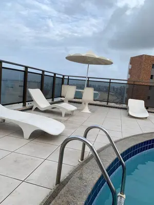 A piscina em ou perto de Flat Praia de Iracema Vista Mar
