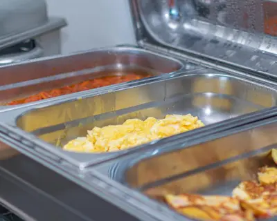 Refeições na casa de hóspedes ou nas proximidades