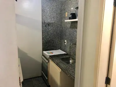 Uma casa de banho em Atlântico Flat Residence