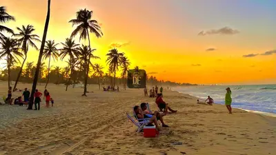 Paisagem natural perto da casa de férias