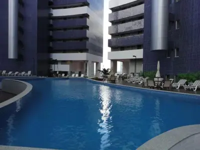 A piscina em ou perto de Beach Class Fortaleza