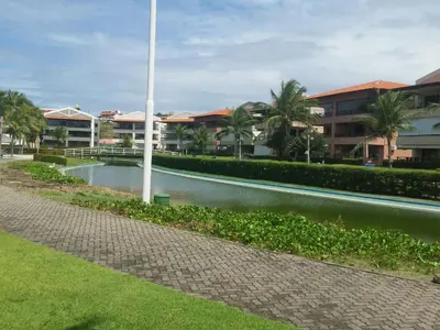 O edifício onde o apartamento está situado