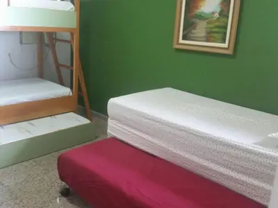 Uma cama ou camas num quarto em Resort Aquaville Apartmento