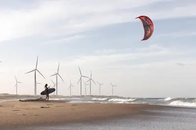 Paisagem natural perto da casa de férias
