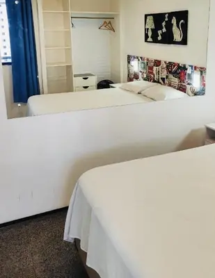 Uma cama ou camas num quarto em Via Venetto - Vista Mar