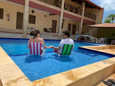 A piscina em ou perto de Dáriu's Pousada