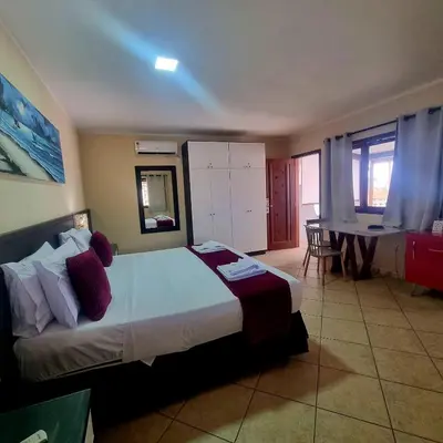 Uma cama ou camas num quarto em IL Nuraghe