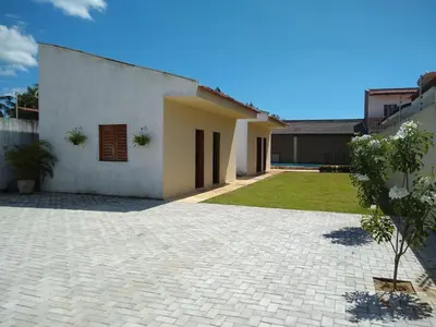 O edifício onde a casa de férias está situado