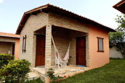 O edifício onde o resort está situado