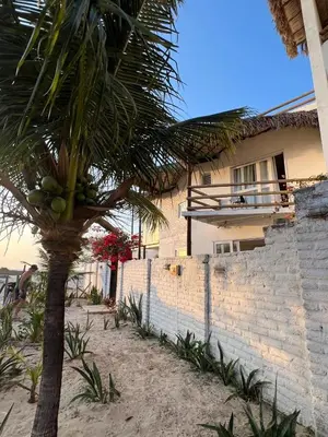 O edifício onde a casa de férias está situado