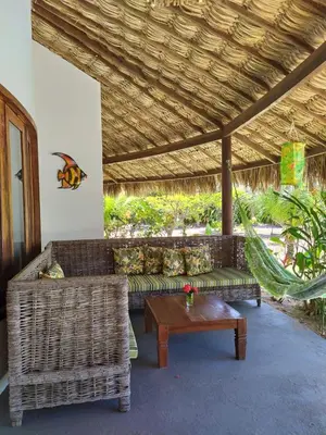 Uma área de estar em Refugios Parajuru - Villa Alegre