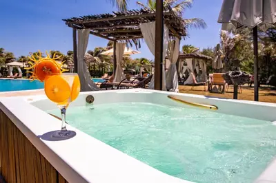 A piscina em ou perto de Dom Pedro Laguna Beach Resort & Golf by WAM Experience