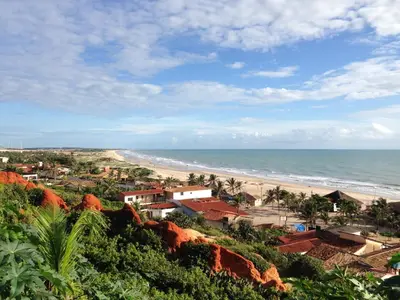 Paisagem natural perto das estalagens