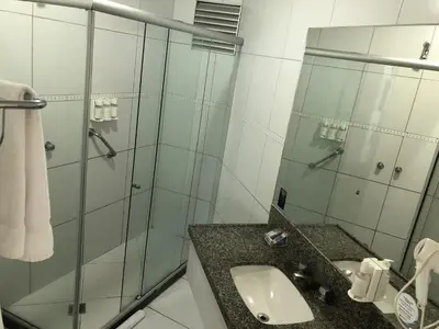 Uma casa de banho em Particular Golden Beira Mar
