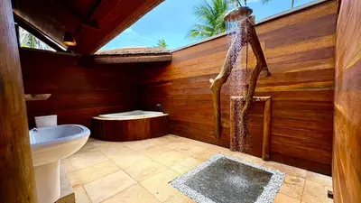 Uma casa de banho em Xainã Pousada de Charme