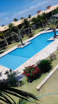 A piscina em ou perto de Club house