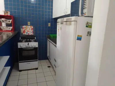 A cozinha ou kitchenette de APARTAMENTOS NO CARTIER PRAIA DO FUTURO FORTALEZA CONFORTAVEL COM 2 QRTOS 1 suite
