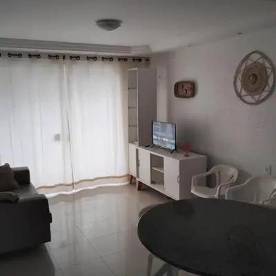 Uma televisão e/ou sistema de entretenimento em APARTAMENTOS NO CARTIER PRAIA DO FUTURO FORTALEZA CONFORTAVEL COM 2 QRTOS 1 suite