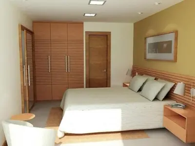 Uma cama ou camas num quarto em Residence Kariri Beach Cumbuco
