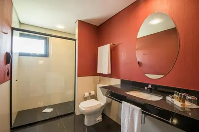 Uma casa de banho em Vila Galé Resort Cumbuco - All inclusive