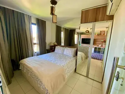 A cozinha ou kitchenette de VG Sun Cumbuco - Apartamento de Temporada na Praia do Cumbuco