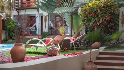 A piscina em ou perto de Araxá Pousada