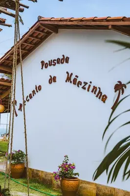 A planta de Pousada Recanto da Mãezinha
