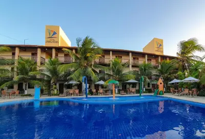 A piscina em ou perto de Hotel Jangadas