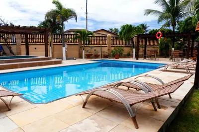 A piscina em ou perto de Hotel Jangadas