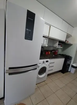 A cozinha ou kitchenette de AV80101 - Aquaville Térreo - Porto das Dunas - CEARÁ