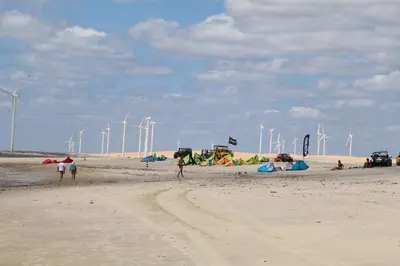 Paisagem natural perto da casa de férias