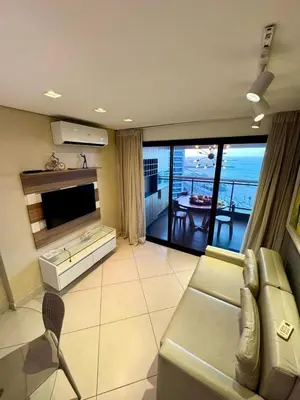 A cozinha ou kitchenette de Beira Mar Fortaleza Landscape Platinum