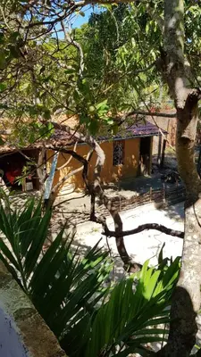 Um jardim no exterior de Rancho Colcha de Retalho