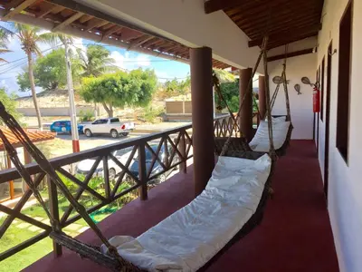 Uma varanda ou terraço em Pousada Portal da Ilha
