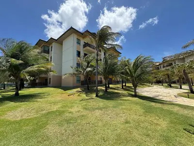Um jardim no exterior de VG Sun Cumbuco