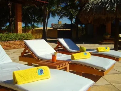 A planta de Hotel Pousada Beleza das Ondas