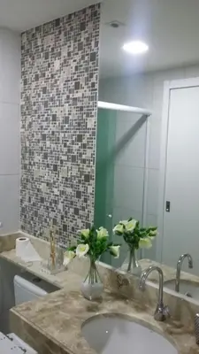 Uma casa de banho em Apartamento em Golf Ville Resort