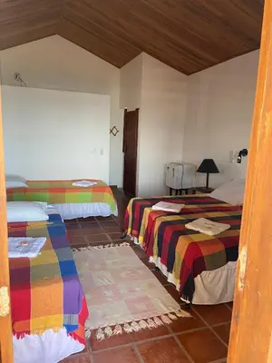 Uma cama ou camas num quarto em WegoKite Stars