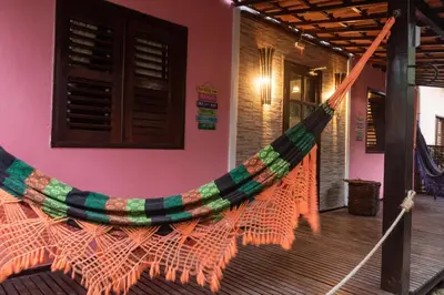 Uma área de estar em Sunset Jeri Flat ate 3x