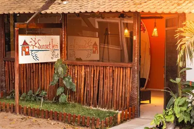 A planta de Sunset Jeri Flat ate 3x